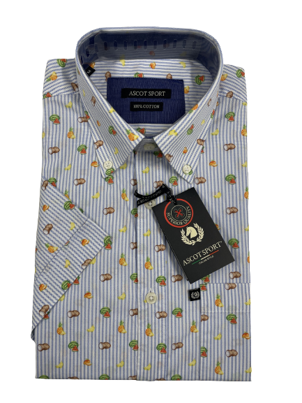 Camicia Mezza Manica Ascot Colore 70 - Blocco94
