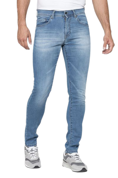 Jeans Elasticizzato Slim 717R/900A Relax Chiaro - Blocco94