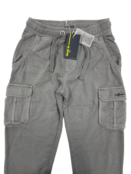 Pantalone in Felpa Leggera con Tascone 940 Be Board Grigio Medio - Blocco94