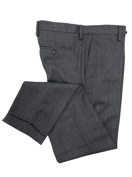 Pantalone Pura Lana Jaspè Giovanile Slim Drop7 Bianchi - Blocco94