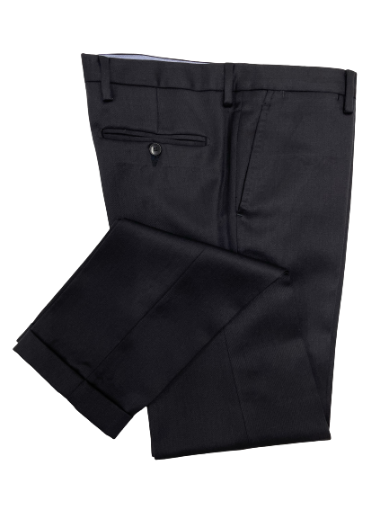 Pantalone Pura Lana Jaspè Giovanile Slim Drop7 Bianchi