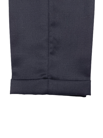 Pantalone Pura Lana Jaspè Giovanile Slim Drop7 Bianchi - Blocco94