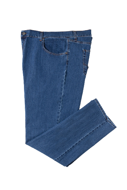 Jeans Missao Stone Wash Chiaro Leggero Taglie Forti Holiday - Blocco94