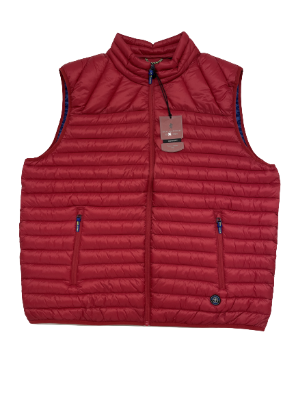 Gilet 100 Grammi Nicolo Conf Sea Barrier Taglie Forti Rosso - Blocco94