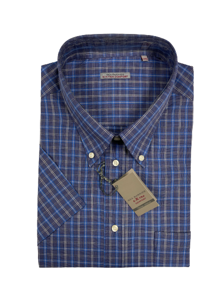 Camicia Elba Conf Mezza Manica Sea Barrier Taglie Forti Colore 934 - Blocco94
