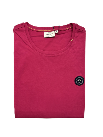 T-Shirt Girocollo Mezza Manica in Cotone  Ascot 05-337