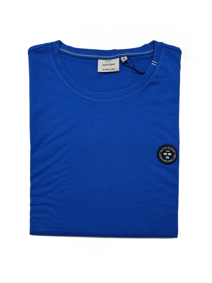 T-Shirt Girocollo Mezza Manica in Cotone  Ascot 05-337