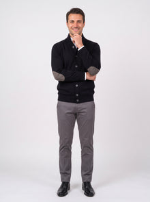 Cardigan in Merino 1127 Giulio Maria by Raipan