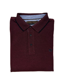 Polo Manica Lunga in Caldo Piquet Ascot 13-305 Vinaccia 06
