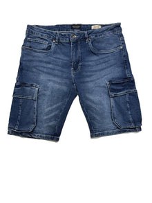 Bermuda in Jeans Elasticizzato con Tascone Wampum 14751-1I38