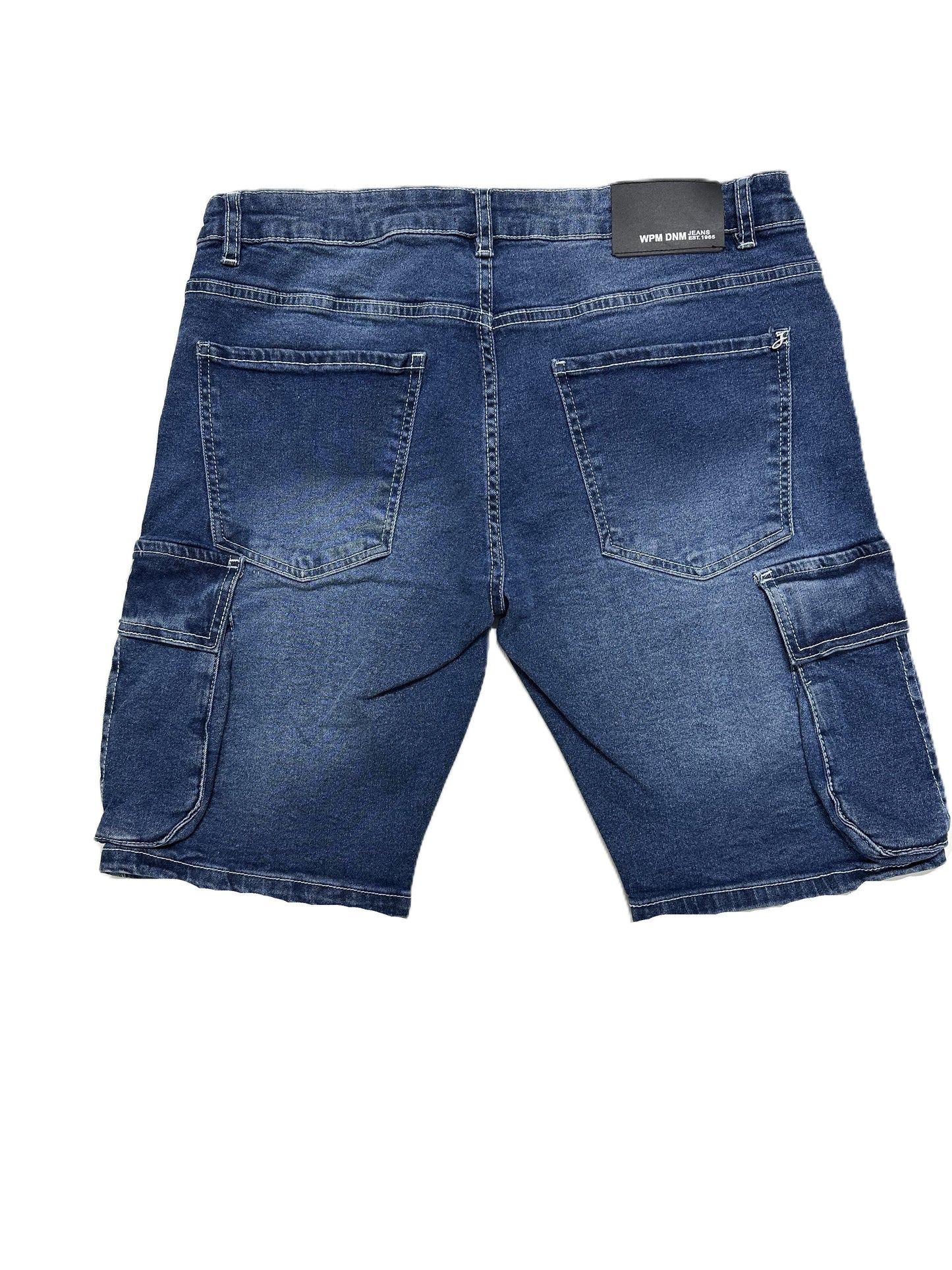 Bermuda in Jeans Elasticizzato con Tascone Wampum 14751-1I38