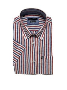 Camicia Mezza Manica in Misto Lino Ascot 15164-259 Colore 12