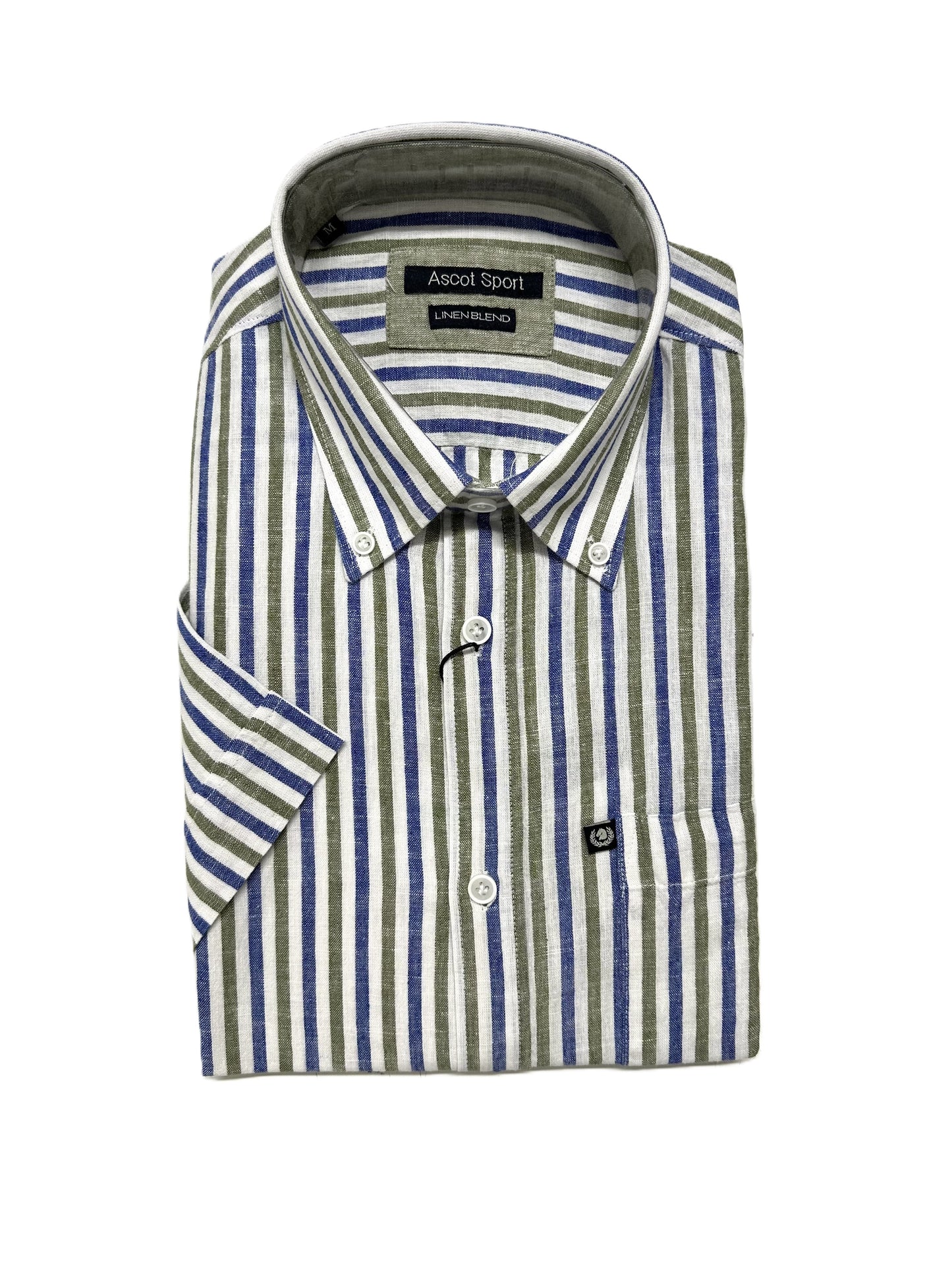 Camicia Mezza Manica in Misto Lino Ascot 15164-259 Colore 14