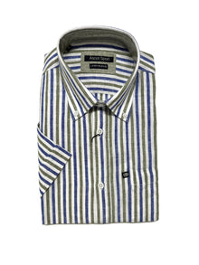 Camicia Mezza Manica in Misto Lino Ascot 15164-259 Colore 14