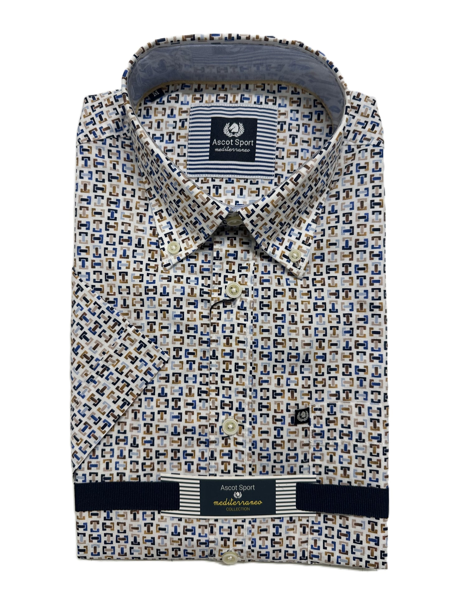 Camicia Mezza Manica Ascot 15169-254S col 23