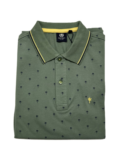 Polo Mezza Manica in Piquet Stampata 15184-366