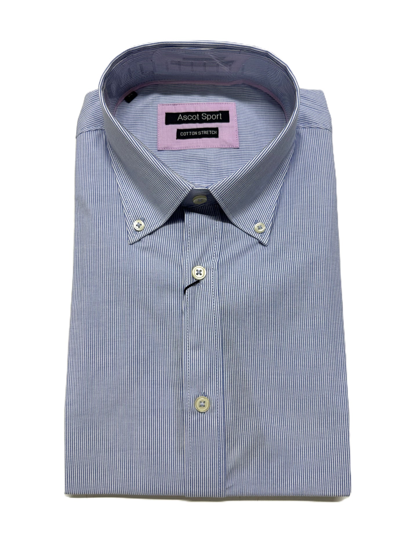 Camicia Manica Lunga Ascot Stretch 15193-205 col 01