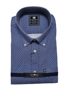 Camicia Manica Lunga Ascot Taglie Forti 15269-509 Col14