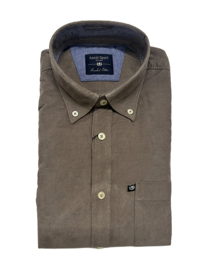Camicia in Velluto Manica Lunga 15288 209 Ascot Colore 02