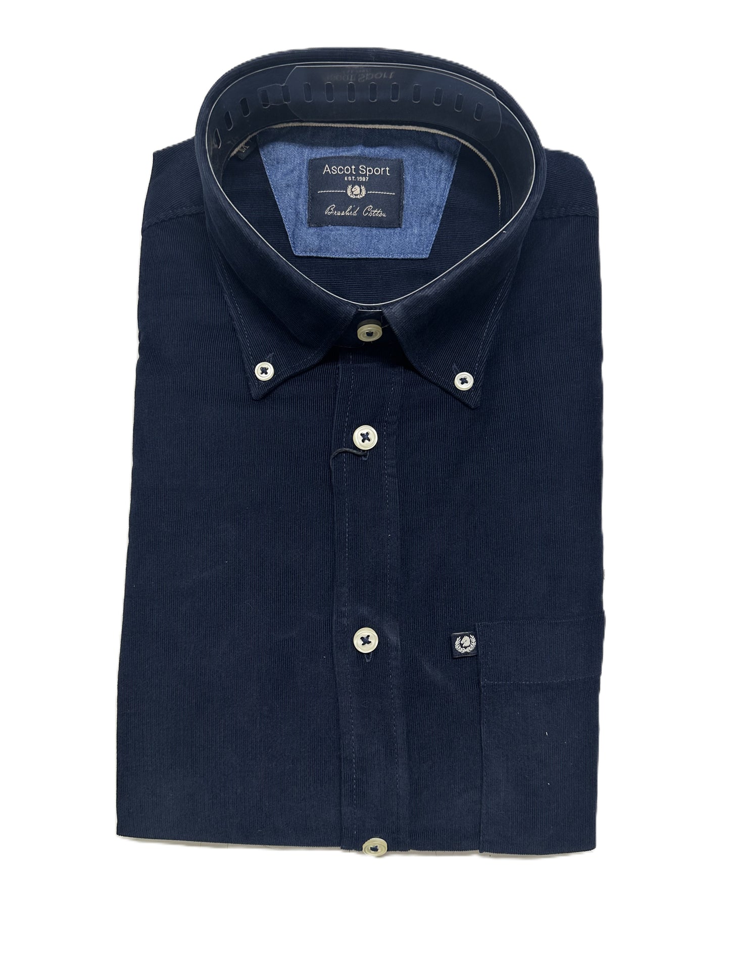 Camicia in Velluto Manica Lunga 15288 209 Ascot Colore 05