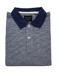 Polo Mezza Manica Taglie Forti in Piquet Ascot 15312-584