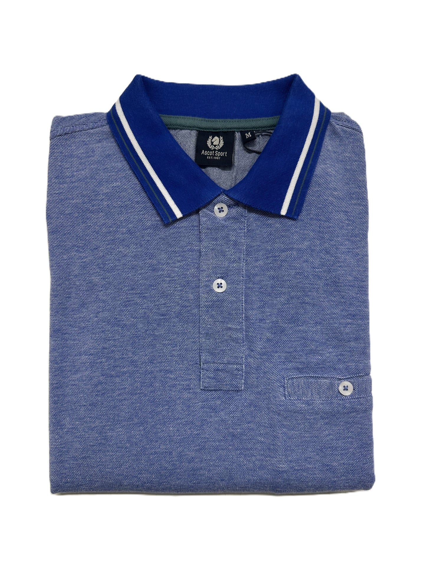 Polo Mezza Manica Ascot con Taschino 15313-390