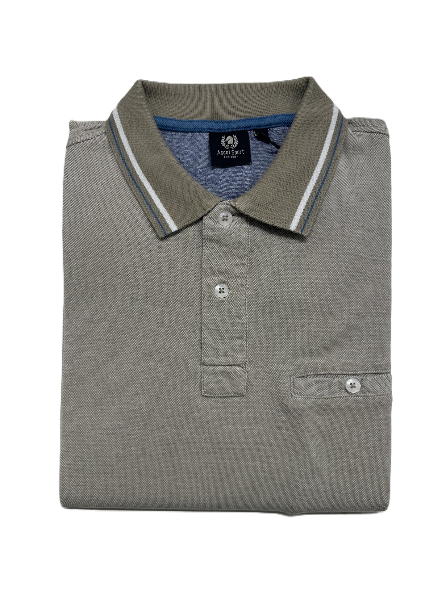 Polo Mezza Manica Ascot con Taschino 15313-390