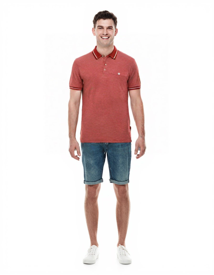 Polo Mezza Manica Ascot con Taschino 15313-390