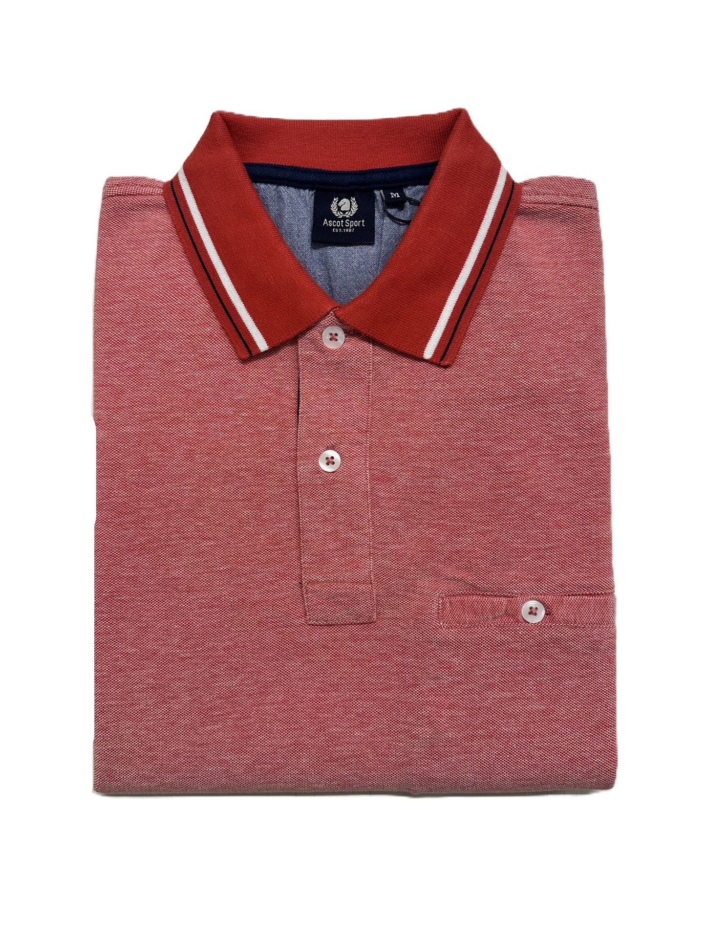 Polo Mezza Manica Ascot con Taschino 15313-390