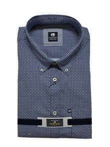 Camicia Mezza Manica Ascot Taglie Forti 15369-554 Col 19