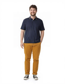 Polo Mezza Manica Taglie Forti Nido d'Ape Ascot 15385-545