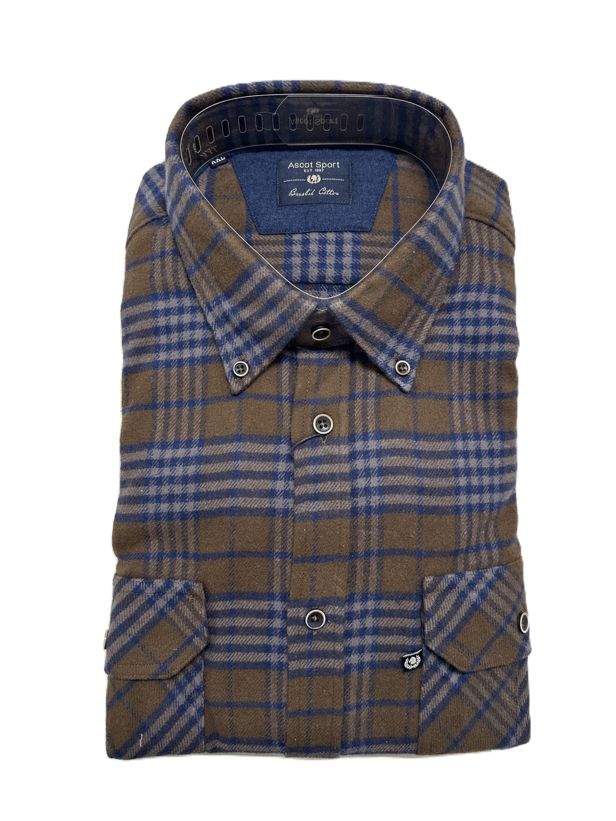Herren Flanellhemd schwer Tipo Canadese Langarm 15828-220
