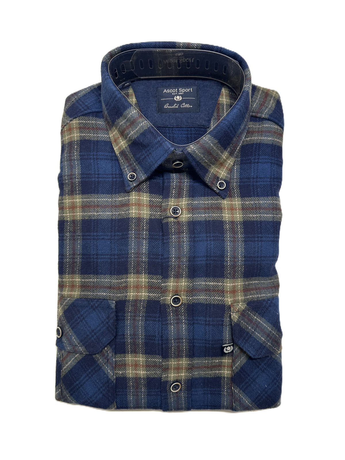 Herren Flanellhemd schwer Tipo Canadese Langarm 15828-220