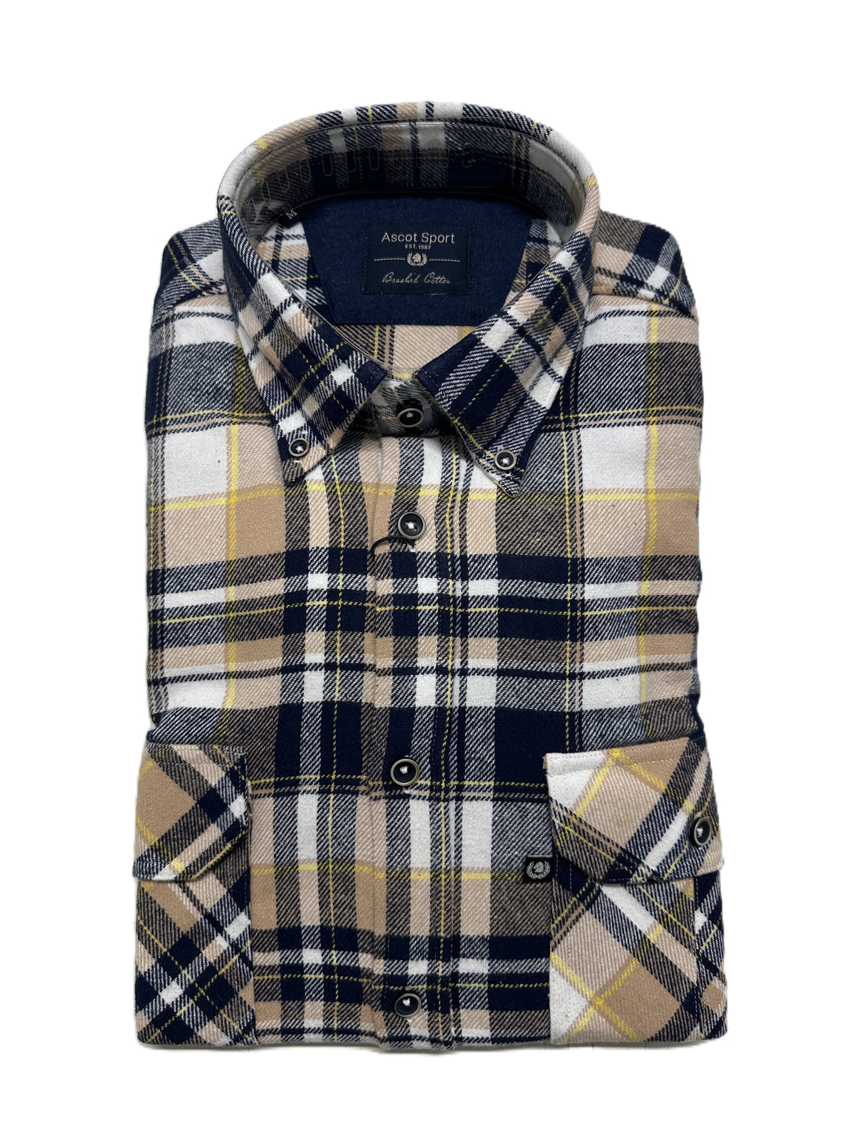 Herren Flanellhemd schwer Tipo Canadese Langarm 15828-220