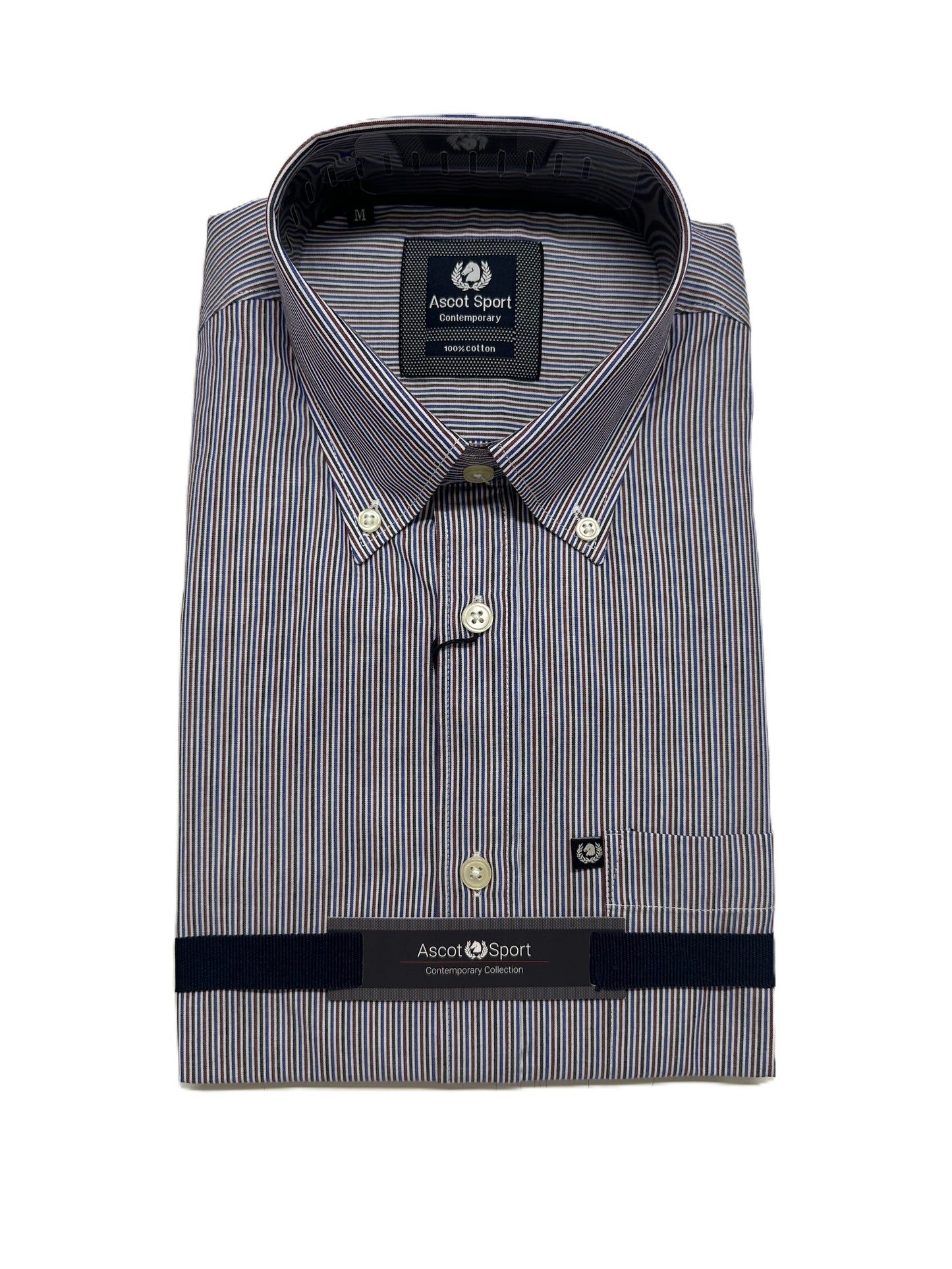 Camicia Manica Lunga Ascot 15473-209 Colore 12