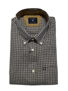 Camicia Manica Lunga Ascot Taglie Forti in Flanella 15484-509 Col07