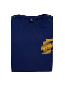 T-Shirt Girocollo Mezza Manica in Cotone  Ascot 15505-312