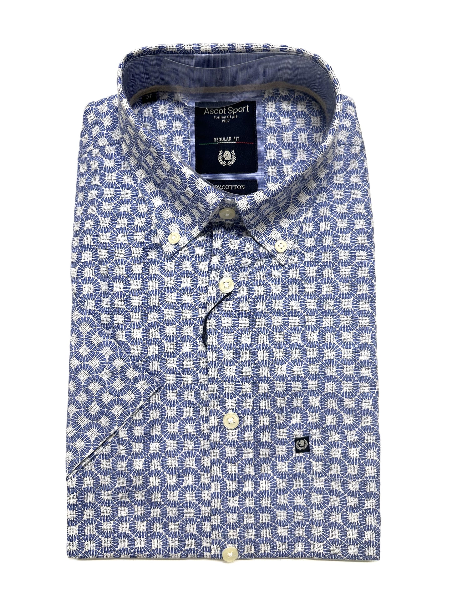 Camicia Mezza Manica Ascot 15569-259S col 21