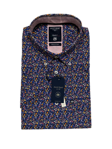 Camicia Mezza Manica Ascot Taglie Forti 15569-559 Col07 - Blocco94