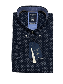 Camicia Mezza Manica Ascot Taglie Forti 15569-559 Col14 - Blocco94