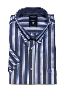 Camicia Mezza Manica Ascot Taglie Forti 15573-552S Col65