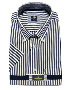 Camicia Mezza Manica Ascot Taglie Forti 15573-554S Col06