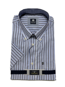Camicia Mezza Manica Ascot Taglie Forti 15573-554S Col19
