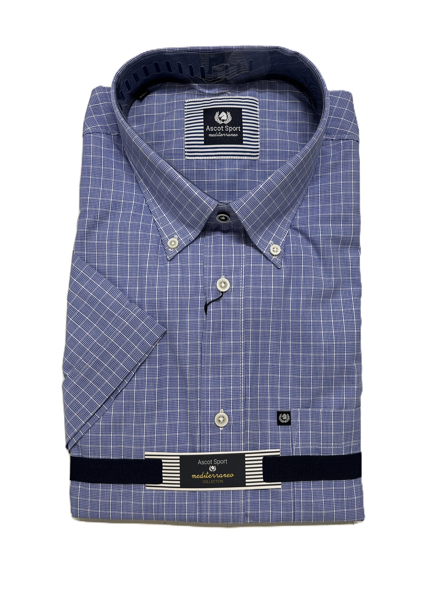 Kurzarmhemd Ascot Übergröße 15573-554S Farbe 25