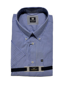 Camicia Mezza Manica Ascot Taglie Forti 15573-554S Col03