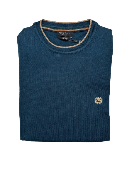 Girocollo Manica Lunga in Caldo Cotone Ascot 15638-613 - Blocco94