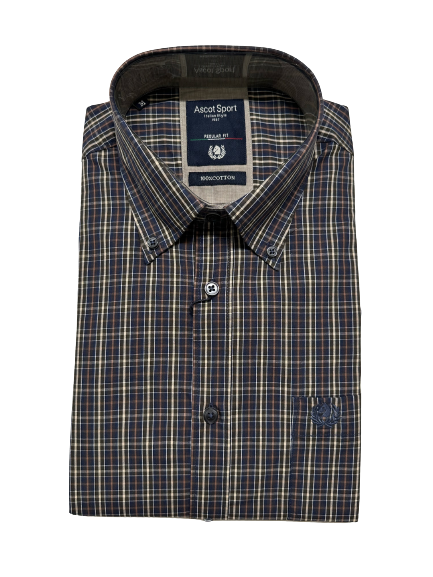 Camicia Manica Lunga Ascot 15673-212 Colore 58 - Blocco94