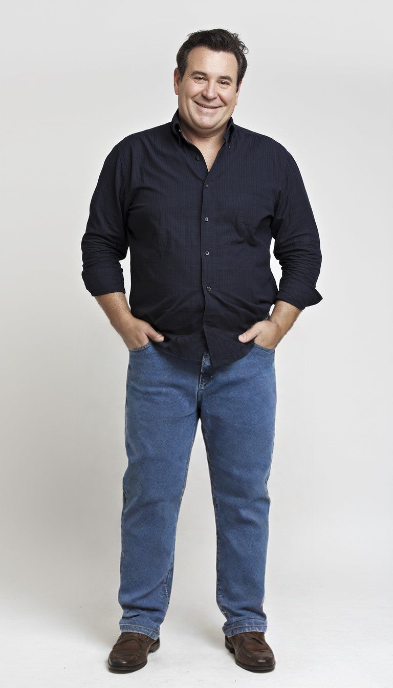 Jeans 11813-1E87 Taglie Forti Wampum