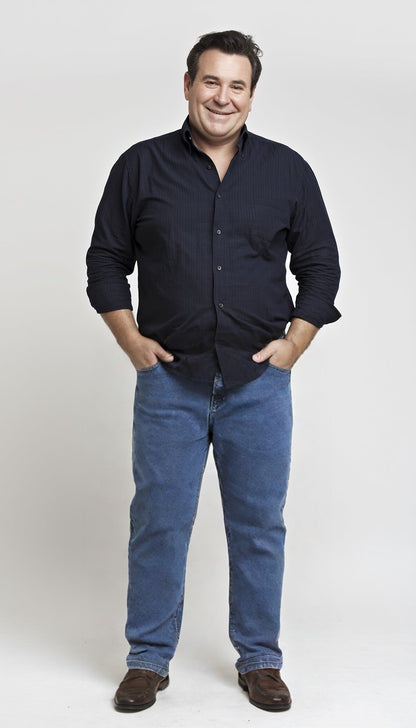 Jeans 11813-1E87 Taglie Forti Wampum