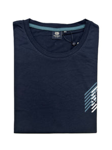 T- Shirt Girocollo Mezza Manica Taglie Forti in Cotone con Stampa Ascot 15705-580